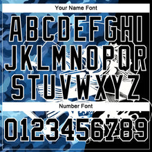 Load image into Gallery viewer, Custom Camo Black-White 3D Fish Fishing Long Sleeve Performance T-Shirt