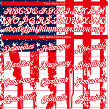 Laden Sie das Bild in den Galerie-Viewer, Custom White Fire Red-Royal 3D Hunting Tool American Flag Long Sleeve Performance T-Shirt