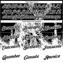 Laden Sie das Bild in den Galerie-Viewer, Custom Black White 3D Animal Deer Hunting Long Sleeve Performance T-Shirt