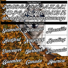 Laden Sie das Bild in den Galerie-Viewer, Custom White Black 3D Animal Wolf Hunting Tool Gun Long Sleeve Performance T-Shirt