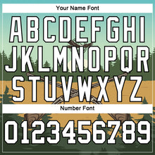 Laden Sie das Bild in den Galerie-Viewer, Custom Ice Blue White-Black 3D Hunting Tool Gun Long Sleeve Performance T-Shirt