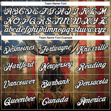 Laden Sie das Bild in den Galerie-Viewer, Custom Black White 3D Animal Deer Hunting American Flag Long Sleeve Performance T-Shirt