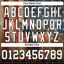 Laden Sie das Bild in den Galerie-Viewer, Custom Black White 3D Animal Deer Hunting American Flag Long Sleeve Performance T-Shirt