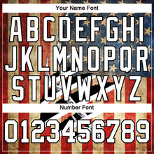 Laden Sie das Bild in den Galerie-Viewer, Custom Black White 3D Animal Deer Hunting American Flag Long Sleeve Performance T-Shirt