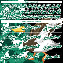 Laden Sie das Bild in den Galerie-Viewer, Custom Black Kelly Green-Camo 3D Animal Duck Hunting Long Sleeve Performance T-Shirt