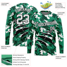 Laden Sie das Bild in den Galerie-Viewer, Custom Camo White-Black 3D Hunting Tool Arrow Long Sleeve Performance T-Shirt