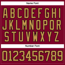Загрузить изображение в средство просмотра галереи, Custom Maroon Old Gold-Black Hockey Jersey