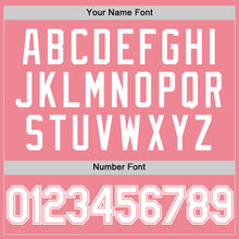 Load image into Gallery viewer, Custom Medium Pink White Authentic Baseball Jersey