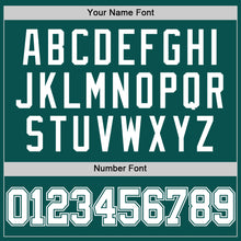 Laden Sie das Bild in den Galerie-Viewer, Custom Midnight Green White Authentic Basketball Jersey