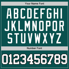 Laden Sie das Bild in den Galerie-Viewer, Custom Midnight Green White-Black Authentic Basketball Jersey