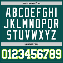 Laden Sie das Bild in den Galerie-Viewer, Custom Midnight Green White-Neon Green Authentic Basketball Jersey