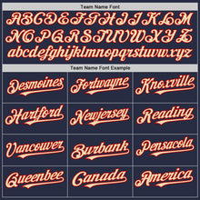 Charger l'image dans la galerie, Custom Navy Cream-Red Mesh Authentic Throwback Baseball Jersey