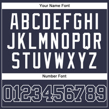 Загрузить изображение в средство просмотра галереи, Custom Navy White-Light Blue Mesh Authentic Throwback Baseball Jersey