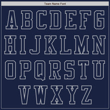 Загрузить изображение в средство просмотра галереи, Custom Navy Gray Authentic Baseball Jersey