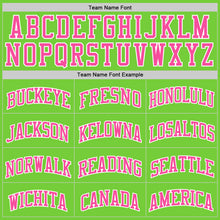 Laden Sie das Bild in den Galerie-Viewer, Custom Neon Green Pink-White Authentic Basketball Jersey
