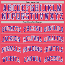 Загрузить изображение в средство просмотра галереи, Custom Neon Pink Purple-White Authentic Basketball Jersey