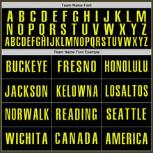 Load image into Gallery viewer, Custom Olive Neon Yellow-Black Authentic Salute To Service Baseball Jersey