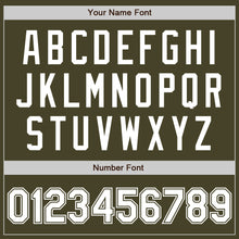 Laden Sie das Bild in den Galerie-Viewer, Custom Olive White Authentic Salute To Service Baseball Jersey