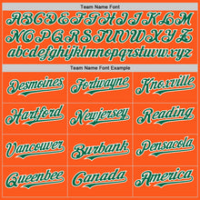 Load image into Gallery viewer, Custom Orange Kelly Green-White Mesh Authentic Throwback Baseball Jersey