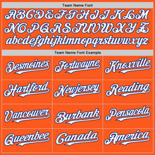 Load image into Gallery viewer, Custom Orange White-Royal Mesh Authentic Throwback Baseball Jersey