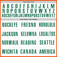 Laden Sie das Bild in den Galerie-Viewer, Custom Orange Kelly Green-White Authentic Baseball Jersey