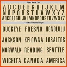 Laden Sie das Bild in den Galerie-Viewer, Custom Orange Olive-Cream Authentic Baseball Jersey