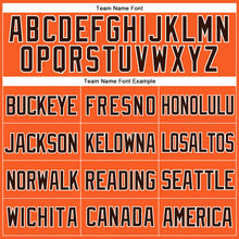 Load image into Gallery viewer, Custom Orange Brown-White Mesh Authentic Throwback Baseball Jersey