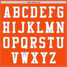 Laden Sie das Bild in den Galerie-Viewer, Custom Orange White-Gray Authentic Baseball Jersey