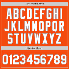 Laden Sie das Bild in den Galerie-Viewer, Custom Orange White-Gray Authentic Baseball Jersey