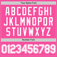 Загрузить изображение в средство просмотра галереи, Custom Pink White Authentic Throwback Baseball Jersey