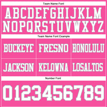 Загрузить изображение в средство просмотра галереи, Custom Pink White-Gray Authentic Football Jersey