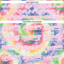 Load image into Gallery viewer, Custom Tie Dye Light Pink-White 3D Pink Ribbon Breast Cancer Awareness Month Women Health Care Support Performance Polo Shirt