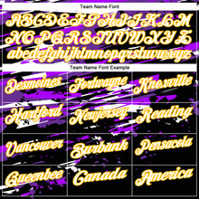 Загрузить изображение в средство просмотра галереи, Custom Black White-Gold 3D Bowling Performance Polo Shirt