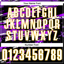 Загрузить изображение в средство просмотра галереи, Custom Black White-Gold 3D Bowling Performance Polo Shirt