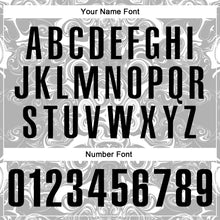 Charger l'image dans la galerie, Custom White Black-Steel Gray 3D Bowling Abstract Liquid Performance Polo Shirt