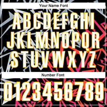 Загрузить изображение в средство просмотра галереи, Custom Black White-Gold 3D Bowling Performance Polo Shirt