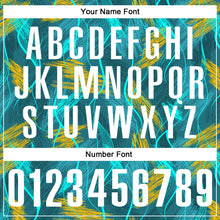 Загрузить изображение в средство просмотра галереи, Custom Teal Old Gold-White 3D Bowling Line Performance Polo Shirt