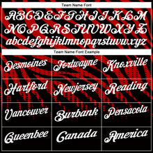 Загрузить изображение в средство просмотра галереи, Custom Black Red-White 3D Bowling Dot Performance Polo Shirt