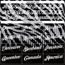 Load image into Gallery viewer, Custom Black Gray-White 3D Bowling Dot Performance Polo Shirt