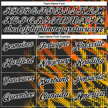 Загрузить изображение в средство просмотра галереи, Custom Black Gold-White 3D Bowling Geometric Shape Performance Polo Shirt