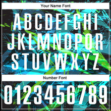 Load image into Gallery viewer, Custom Black White 3D Bowling Abstract Grunge Art Performance Polo Shirt