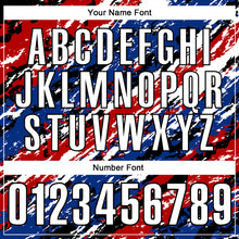 Загрузить изображение в средство просмотра галереи, Custom Black Red-Royal 3D Bowling Abstract Grunge Art Performance Polo Shirt