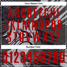 Загрузить изображение в средство просмотра галереи, Custom Black Red-Gray 3D Bowling Abstract Grunge Art Performance Polo Shirt