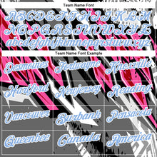 Загрузить изображение в средство просмотра галереи, Custom Black Light Blue Gray-Pink 3D Bowling Abstract Grunge Art Performance Polo Shirt