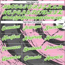 Загрузить изображение в средство просмотра галереи, Custom Light Pink Aurora Green-Steel Gray 3D Bowling Splash Ink Performance Polo Shirt