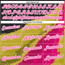 Загрузить изображение в средство просмотра галереи, Custom Black Pink-Old Gold 3D Bowling Splash Ink Performance Polo Shirt