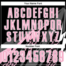 Загрузить изображение в средство просмотра галереи, Custom Black Light Pink-White 3D Bowling Geometric Shape Performance Polo Shirt