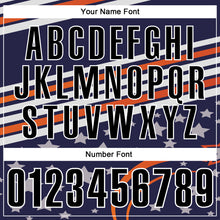 Загрузить изображение в средство просмотра галереи, Custom Navy Black-White 3D Bowling Star Performance Polo Shirt