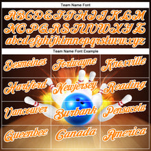 Загрузить изображение в средство просмотра галереи, Custom Brown Bay Orange-White 3D Bowling Performance Polo Shirt