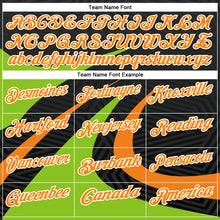 Загрузить изображение в средство просмотра галереи, Custom Black Bay Orange-Neon Green 3D Bowling Geometric Shape Performance Polo Shirt